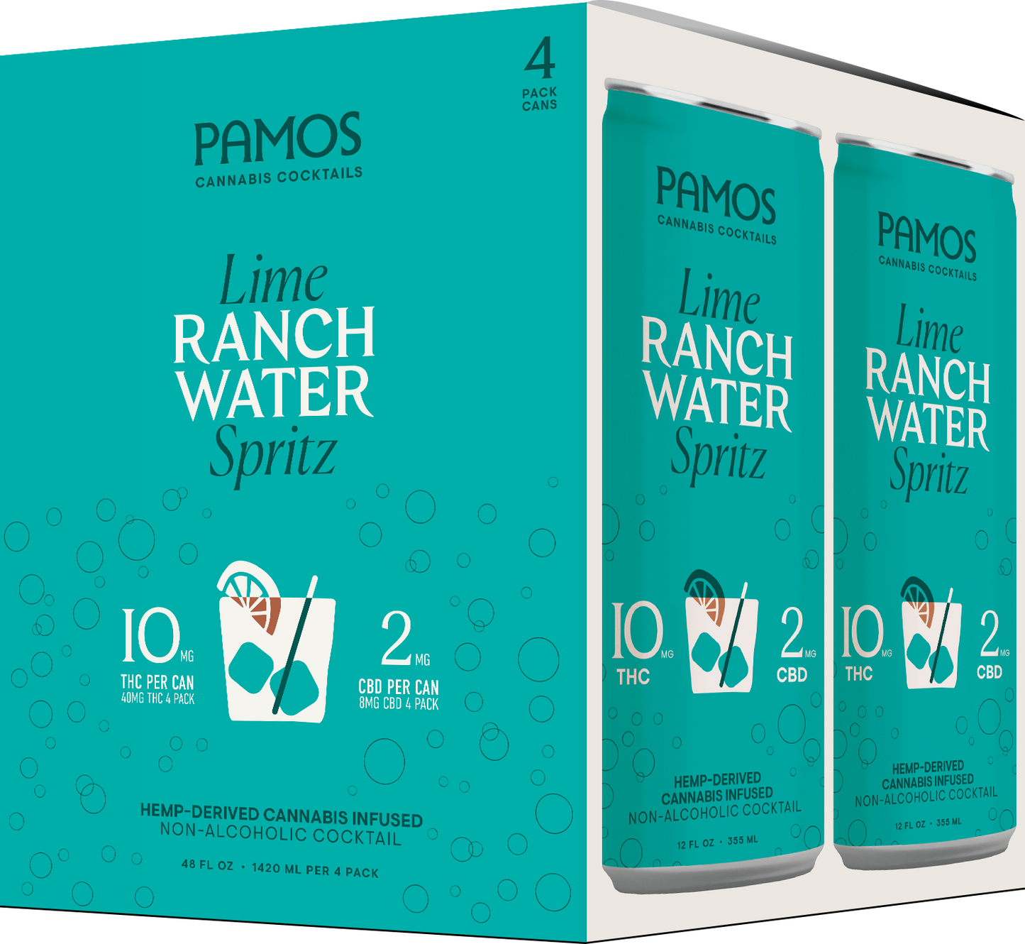 10mg Pamos Cannabis THC Cocktail