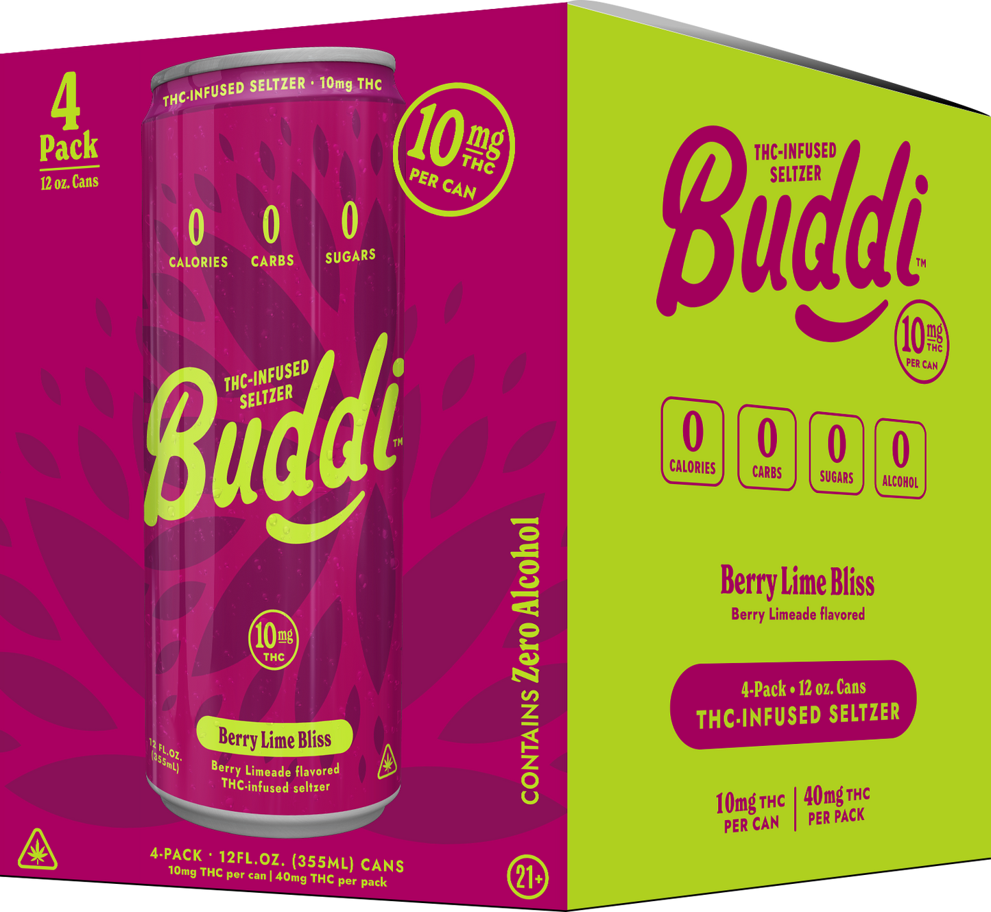 10mg Buddi THC Seltzer